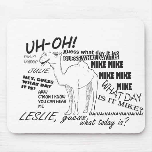 BUCKEL-TAGESkamel Mousepad (Vorne)