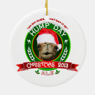 Buckel-Tageskamel-Weihnachtsale-Verzierung Keramikornament