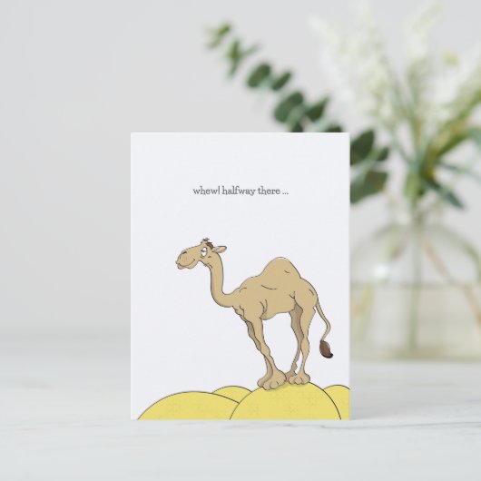 Buckel-Tagespostkarten Postkarte (Stehend Vorderseite)