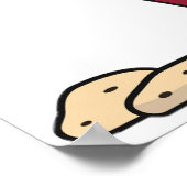 Buckel und Schaufel Poster (Ecke)