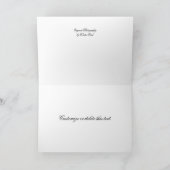 Buckel-Wal-Durchbrechen; Alles Gute zum Geburtstag Karte (Innenseite)