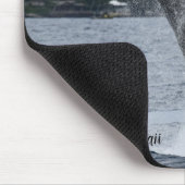 Buckel-Wal-Durchbrechen Mousepad (Ecke)