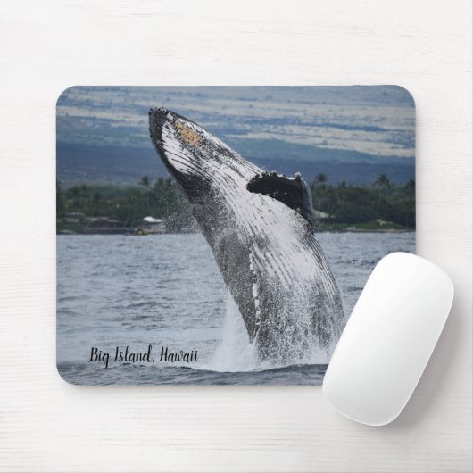 Buckel-Wal-Durchbrechen Mousepad (Mit Mouse)