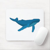 Buckel-Wal Mousepad (Mit Mouse)