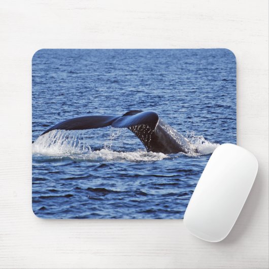 Buckel-Wal-Plattfisch, Victoria, BC Mousepad (Mit Mouse)