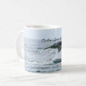 Buckel-Wal-Schwanz, Cabo San Lucas Kaffeetasse (Vorderseite Links)