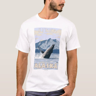 Buckel-Wal - Sitka, Alaska T-Shirt