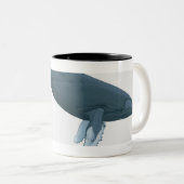 Buckel-Wal Zweifarbige Tasse (VorderseiteRechts)