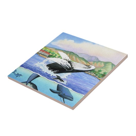 Buckel-Wale Fliese (Seite)