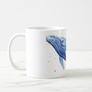 Buckel-Walwatercolor-Malerei-Keramik-Tasse Kaffeetasse