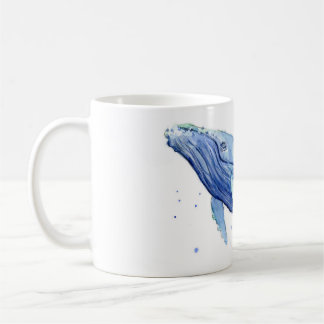 Buckel-Walwatercolor-Malerei-Keramik-Tasse Kaffeetasse