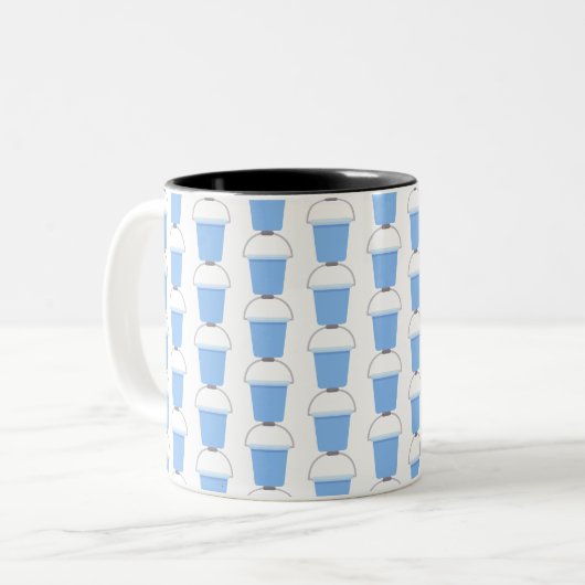 Buckel Zweifarbige Tasse (Vorderseite Links)