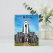 Buckelbrücke Minsk Belarus Postkarte (Stehend Vorderseite)