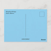 Buckelbrücke Minsk Belarus Postkarte (Rückseite)