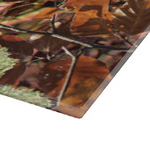 Buckeln in Herbst Camouflage Weiße Schwanz Hirsche Schneidebrett (Ecke)