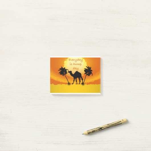 Buckeltag Post-it Klebezettel (Auf Schreibtisch)