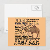 Buckeltag! Postkarte (Vorne/Hinten)