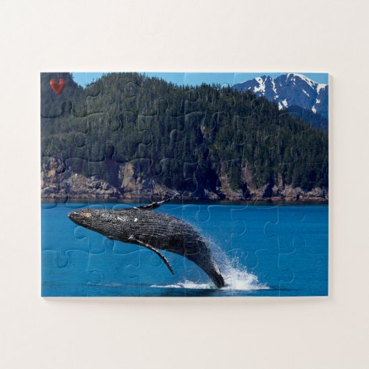 Buckelwal Alaska Puzzle (Horizontal)