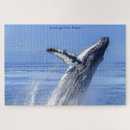 Buckelwal Alaska Puzzle (Horizontal)