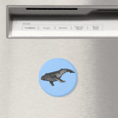 Buckelwal Magnet (In Situ (Geschirrspüler))