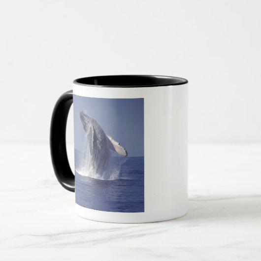 Buckelwal (Megaptera) Tasse (Vorderseite Links)