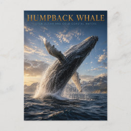Buckelwal Offenes Meer TIERE Postkarte