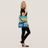 Buckelwal-Ozean-Freiheits-Sprung-Design Tasche (Am Model)