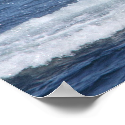 Buckelwal Schwanz Flözchen Poster (Ecke)