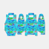 Buckelwale Geschenkschachtel (Ungefaltet)