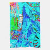 Buckelwale Küchentuch (Vertikal)