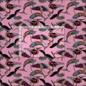 Buckelwale Pastell Magenta Stoff (Kachel)