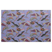 Buckelwale Periwinkleblau Stoff (Fat Quarter (45,7 x 55,9 cm))