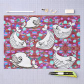 Buckelwale Seidenpapier (Handwerk)