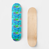 Buckelwale Skateboard (Vorderseite)