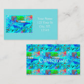 Buckelwale-Visitenkarte Visitenkarte (Vorne/Hinten)