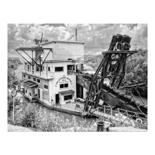 Bucket Line Gold Dredge No. 8 - Alaska Fotodruck (Vorne)