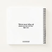 BUCKET LIST ADVENTURES Personalisiert Notizblock (Rückseite)