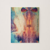 Bucket List Hot Air Ballon Sonnenaufgang Farben Puzzle (Vertikal)