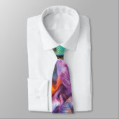 Bucket-o-Tiedye Rainbow Neck Tie Krawatte (Gebunden)