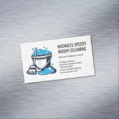 Bucket of Soapy Water Magnetische Visitenkarte (Beispiel)