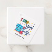 Bucket & Spade Gift idea “I Dig You” Valentine Geschenkanhänger (Beispiel)