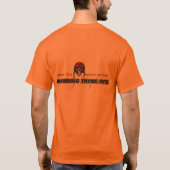 Buckethead Skateboarding Grafik T-Shirt (Rückseite)