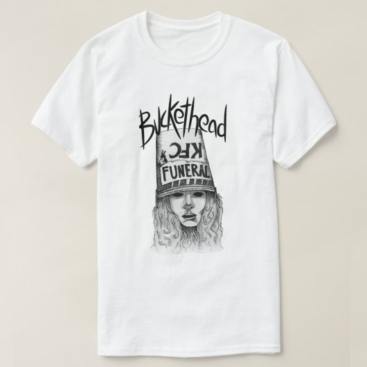 Buckethead Sketch (title vers.) T-Shirt (Design vorne)