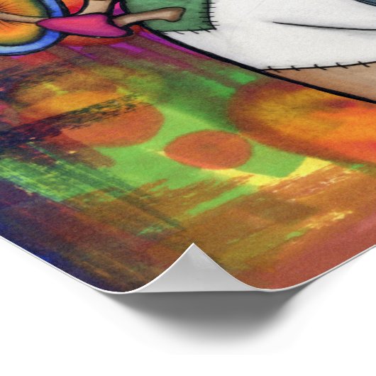 "Buckethead & Trippie" Wall Poster 18x24 (Ecke)