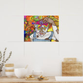 "Buckethead & Trippie" Wall Poster 18x24 (Küche)