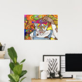 "Buckethead & Trippie" Wall Poster 18x24 (Heimbüro)