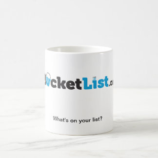 BucketList.org-Tasse Kaffeetasse