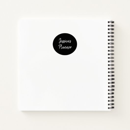 Bucketlist-Planer Notizblock (Rückseite)