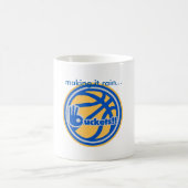 buckets Goldbasketball-Logo-Tasse Kaffeetasse (Mittel)
