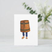 Bucketspieler Postkarte (Stehend Vorderseite)